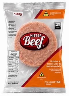HAMBURGUER MISTO MISTER BEEF 32X100G