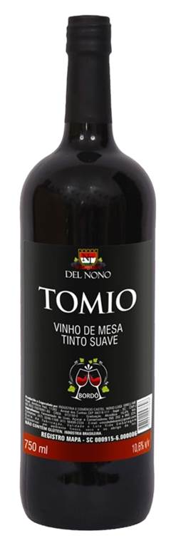VINHO NONO TOMIO TINTO SUAVE TOMASI 6X750ML
