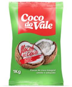 COCO FLOCOS UMIDO ADOCADO DO VALE 10X1KG