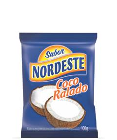 COCO RALADO UMIDO ADOCADO SABOR NORDESTE 24X100GR
