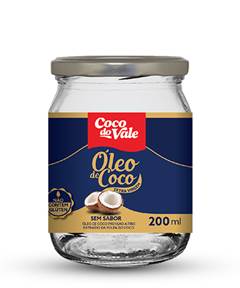 OLEO COCO DO VALE EXTRA VIRGEM 12X200ML