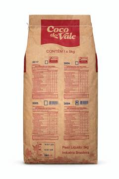 COCO RALADO FLOCOS INTEGRAL COCO DO VALE 5KG