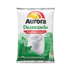 LEITE PO DESNATADO INSTANT AURORA 25X400GR