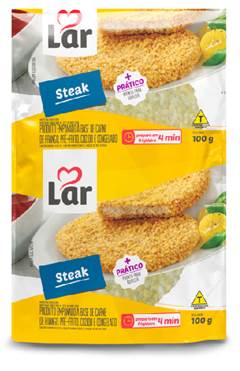 EMPANADO STEAK LAR 60X100G