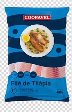 PEIXE FILE TILAPIA S/PELE COOPAVEL 40X400GR