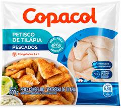 PEIXE TILAPIA PETISCO IQF COPACOL 16X600G