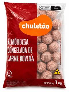 ALMONDEGA BOV CHULETAO 4X1KG
