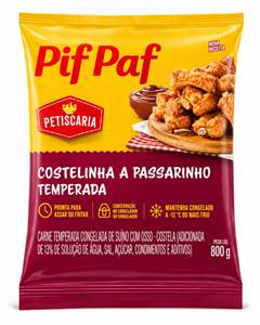 COSTELA SUINA A PASSARINHO TEMP FRICASA 12X800G