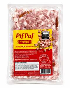 EMBUTIDO SUINO DEF EM CUBOS PIF PAF 4X1KG