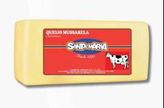 QUEIJO MUSSARELA SANTA MARIA BARRA MEDIA 4KG