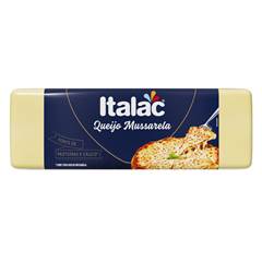 QUEIJO MUSSARELA ITALAC BARRA MEDIA 4KG