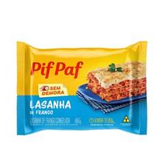 LASANHA FRANGO PIFPAF 10X600GR