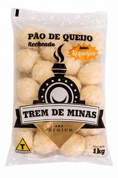PAO DE QUEIJO RECHEADO C/ REQUEIJAO TREM DE MINAS 20X1KG