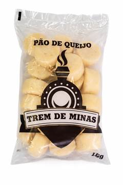 PAO DE QUEIJO TRADICIONAL 90GR TREM DE MINAS 20X1KG