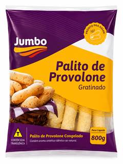 PAO DE QUEIJO PROVOLONE PALITO JUMBO 13X800G