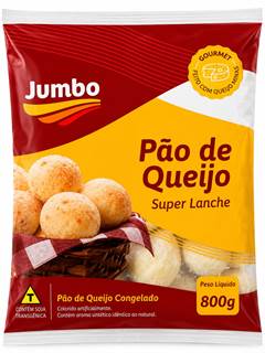 PAO DE QUEIJO SUPER LANCHE JUMBO 15X800G (80G)